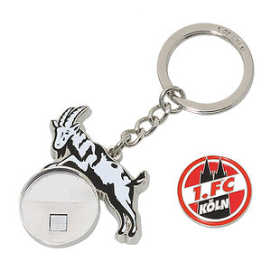 Schlüsselanhänger "Logo" mit Einkaufschip