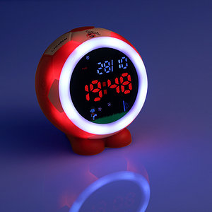 LED Wecker "Fußball"