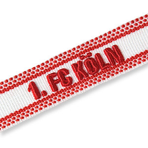 Gewebtes Armband "1. FC Köln"