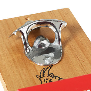 Wandflaschenöffner "Drink doch ene met"