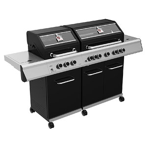 7-Brenner Gasgrill m. Gusseisenrost