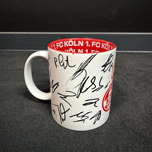 Sign. Tasse "Prägung" weiß