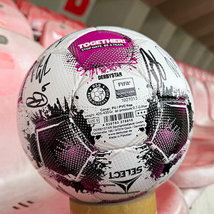 Signierter Sonderspielball Bundesliga TOGETHER Stop Hate