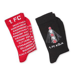 Socken 2er Set "Veedel & Pylone"