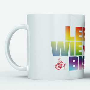 Tasse "Lebe wie du bist"