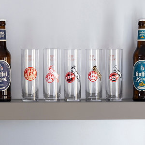 Kölschglas 5er Set "Logos"