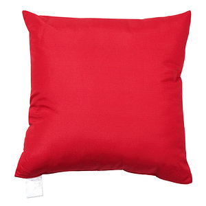 Kissen "Stadion" rot/weiß