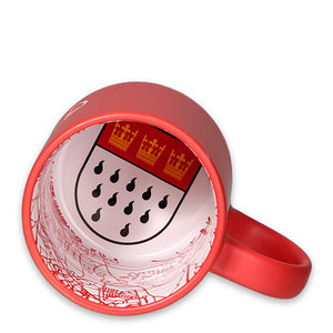 Tasse "Prägung" rot