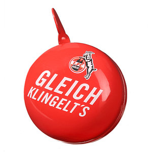 Fahrradklingel "Gleich klingelt's"