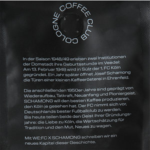 Kaffee "WE:FC x SCHAMONG"