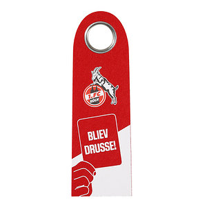 Türhänger "Logo" rot