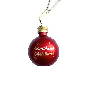 Weihnachtsbaumkugel "Alte Marille"