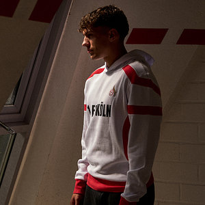 Hoodie "Retro weiß"