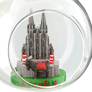 Weihnachtsbaumkugel "Glas 3D"