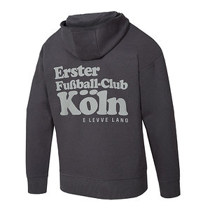 Hoodie "Jungbluthstr." anthra