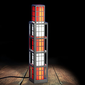 Zimmerlampe "Pylon" (35 cm)