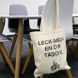 Stoffbeutel "Leck mich en dÍr Täsch"