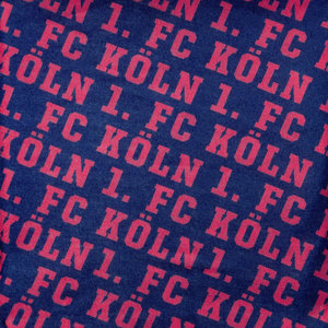 Multifunktionstuch blau mit Fleece