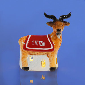 Keramikfigur Hennes "Leuchtend"