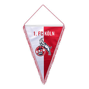 Satinette Wimpel "Logo" (38 cm)