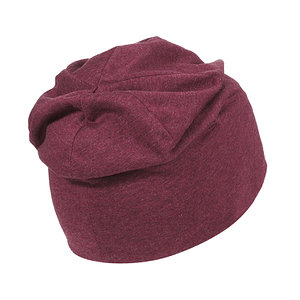 Sommerbeanie "Rot melange"