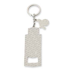 Schlüsselanhänger "Pylon" mit Flaschenöffner