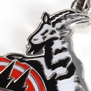 Schlüsselanhänger Logo Emaille