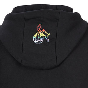 Hoodie "Lebe wie du bist"