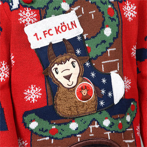 Schäbbisch Pulli "Weihnachtssocke Hennes"