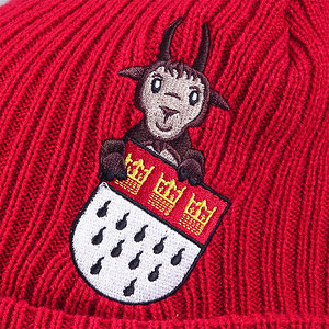 Kids Beanie "Hennes" rot