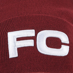 Beanie "FC" bordeaux