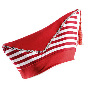 Krätzchen rot/weiß