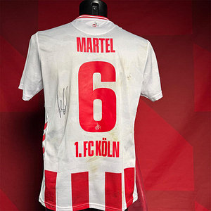 Signiertes Matchworntrikot MARTEL KOE:BMG