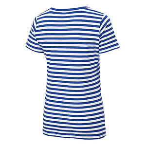 Frauen T-Shirt "Alaaf" blau/wieß