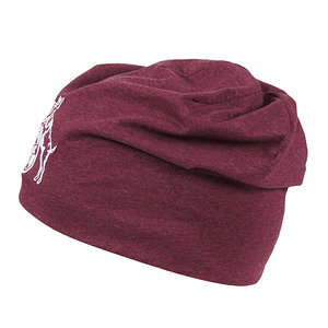 Sommerbeanie "Rot melange"