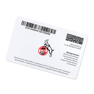 Gutscheinkarte "Logo" gold