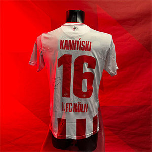 Signiertes Matchworntrikot Kaminski KOE:M05