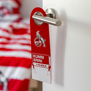 Türhänger "Logo" rot