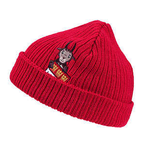 Kids Beanie "Hennes" rot