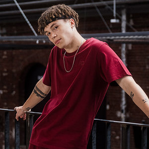 T-Shirt "Kleinstr." bordeaux