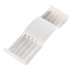 Glas-Trinkhalme 4er Set