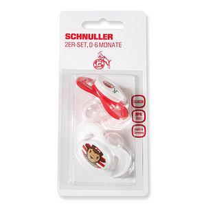 Schnuller 2er-Set, 0-6 Monate