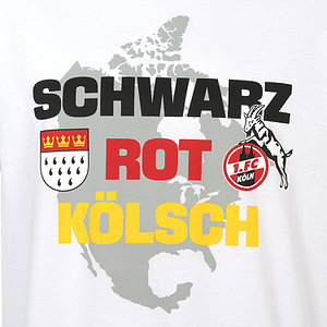 T-Shirt Schwarz Rot Kölsch 2026